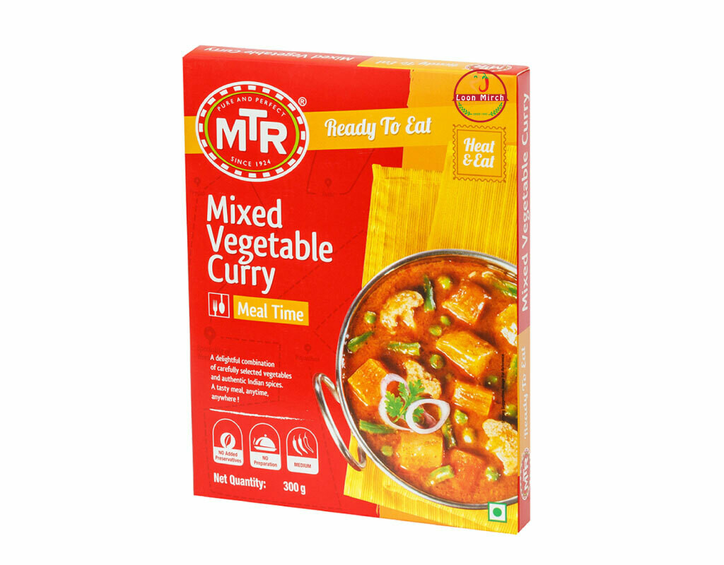 MTR Ready To Eat Mixed Vegetable Curry 300g