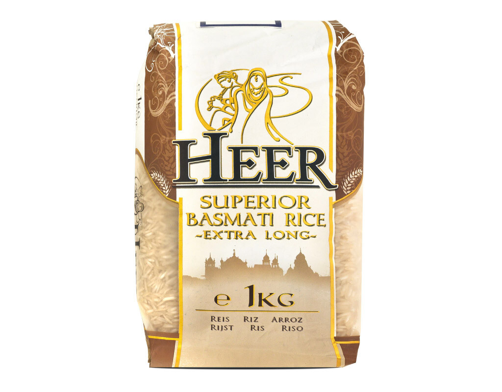Heer - Superior Basmati Rice extra long grain | 1 kg