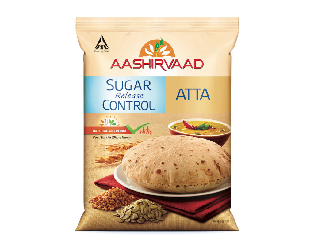 Aashirvaad - Sugar Release Control Atta - 2kg