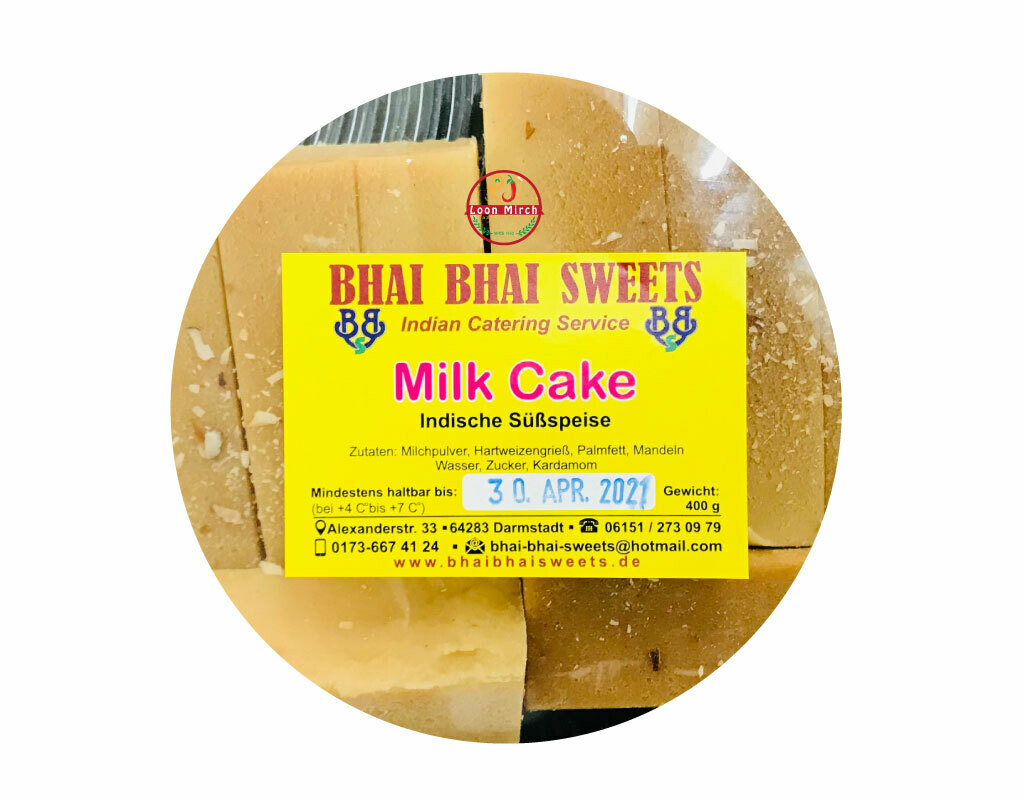 Bhai Bhai Sweets Milk Cake 400g