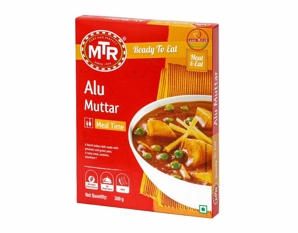MTR Ready To Eat Alu Muttar 300g