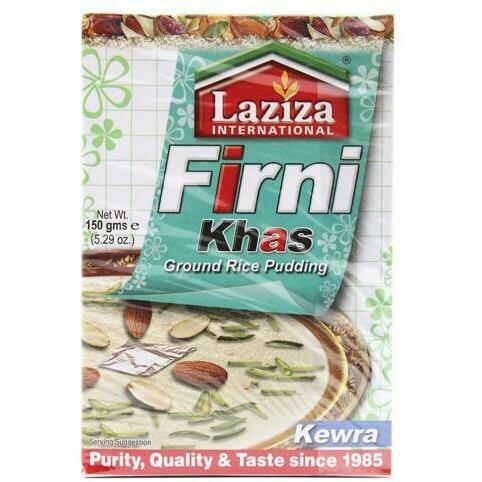 Laziza Ground Rice Pudding (Firni Khas Kewra ) - 150 Grams