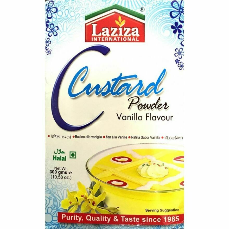 Laziza Custard Powder  Vanilla Flavour - 300g