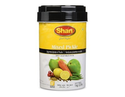Shan - Mixed Vegetables Pickle - 1kg