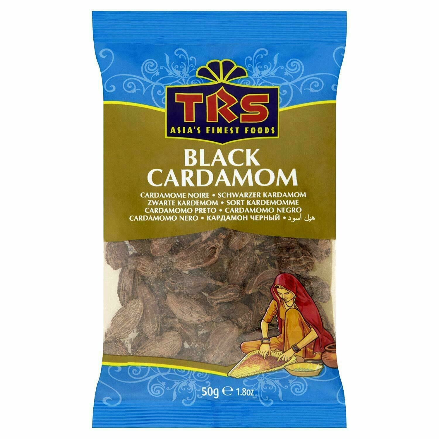 TRS - Black Cardamom (Badi Elaichi) - 200g