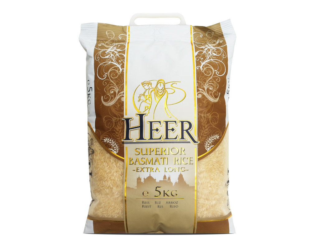 Heer - Superior Basmati Rice extra long grain | 5kg