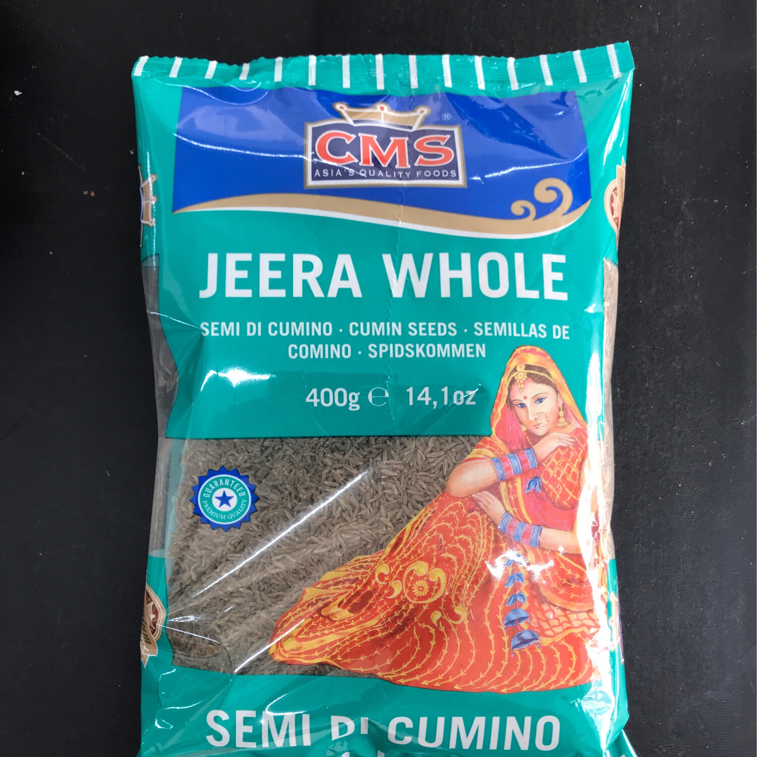CMS Jeera Whole Cumin Seeds (Kreuzkümmelsamen) 400g