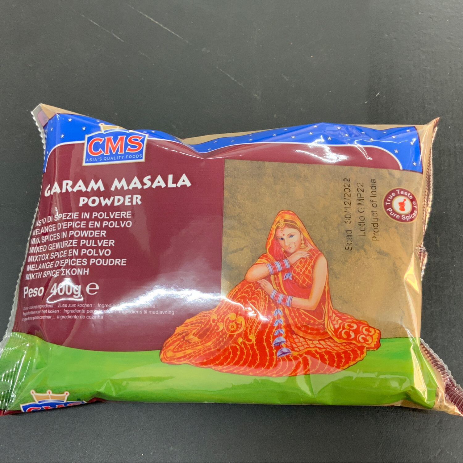 CMS Garam Masala (Gewürzmischung in Pulverform) 400g