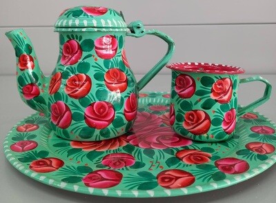 Kettle with cups (Multiple colours)