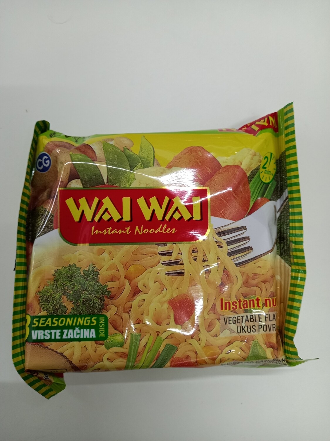 Wai Wai Instant Noodles Vegetable 75g