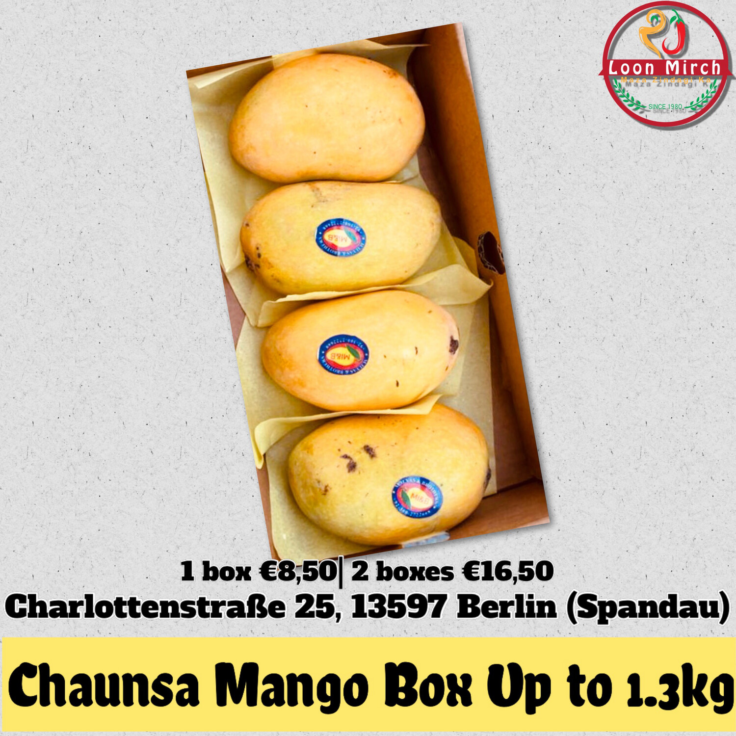 LM Fresh Chaunsa Mango 1.5kg