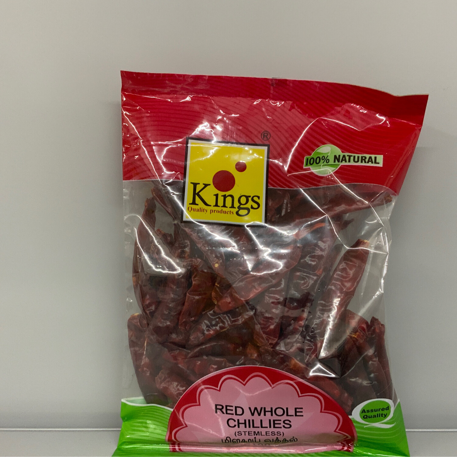 Kings Red whole Chillies 100g