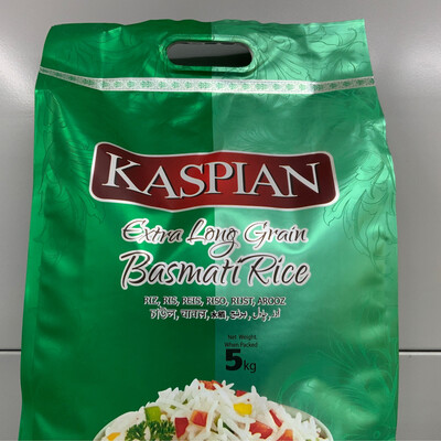 Kaspian Extra Long Grain Basmati 5kg