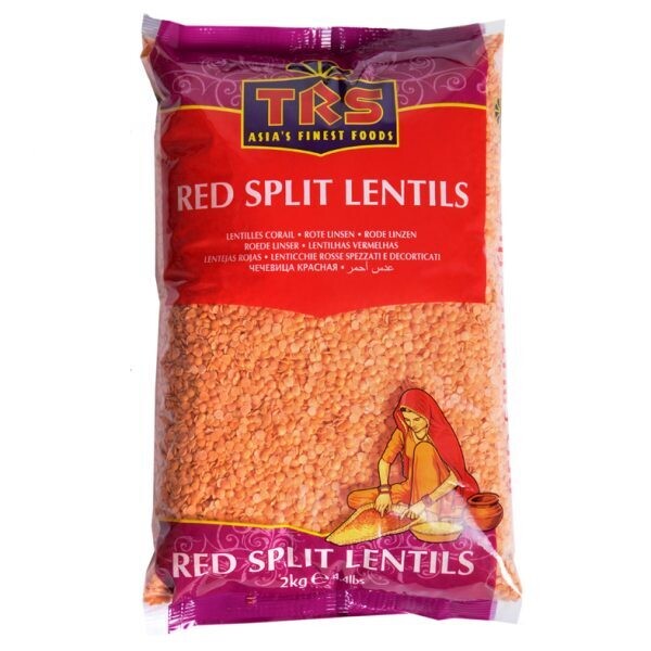 TRS Red Split Lentils 2kg TRS Red Split Lentils 2kg