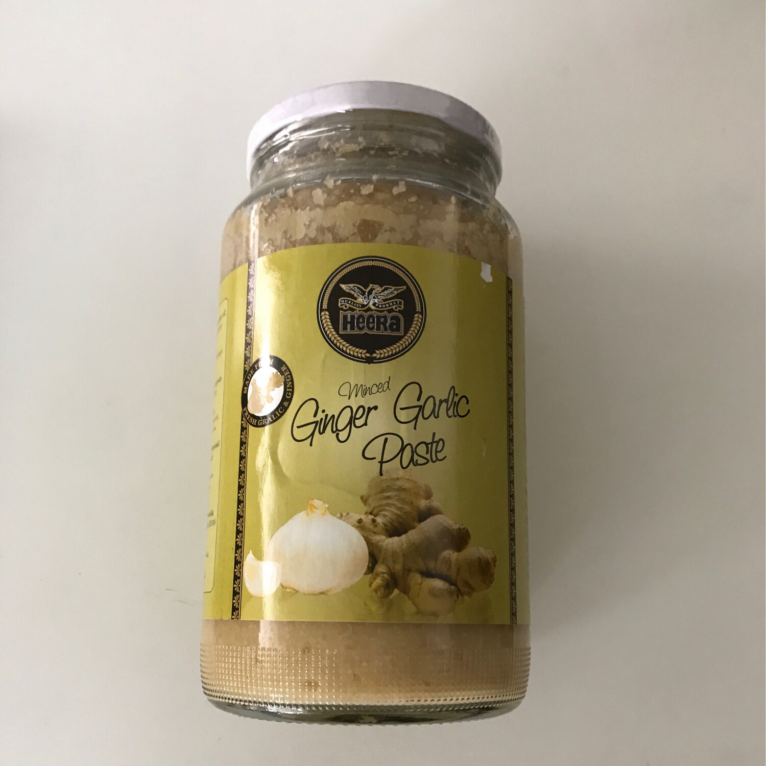 Heera Minced Ginger Garlic Paste (Gehackte Ingwer-Knoblauch-Paste) 1kg