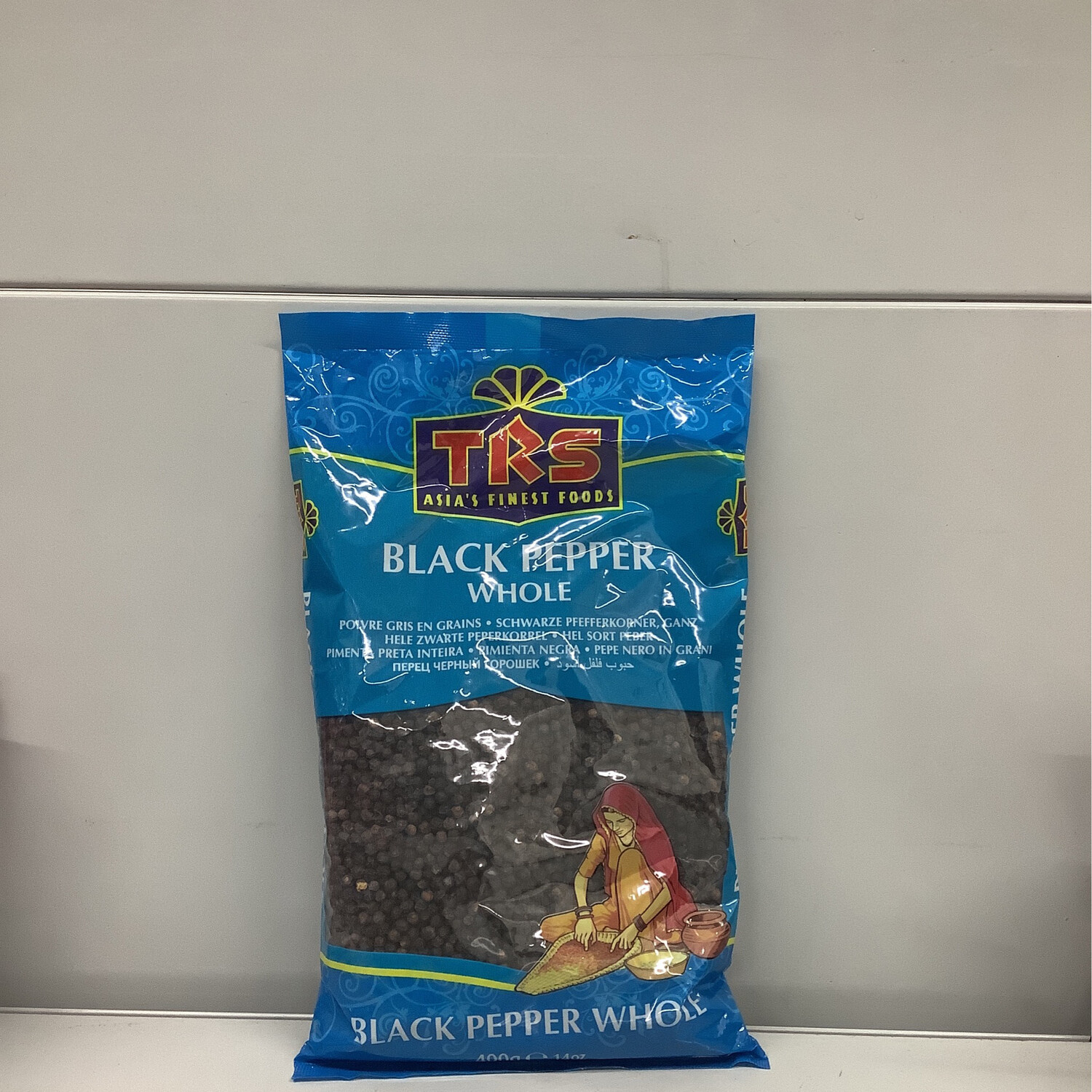 TRS Black Pepper Whole 400g
