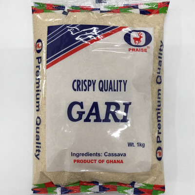 Praise Crispy Quality Gari - Cassava 1kg