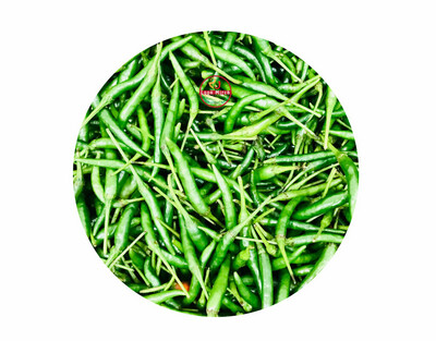 LM Fresh Vegetable Green Chilli Spicy 390g