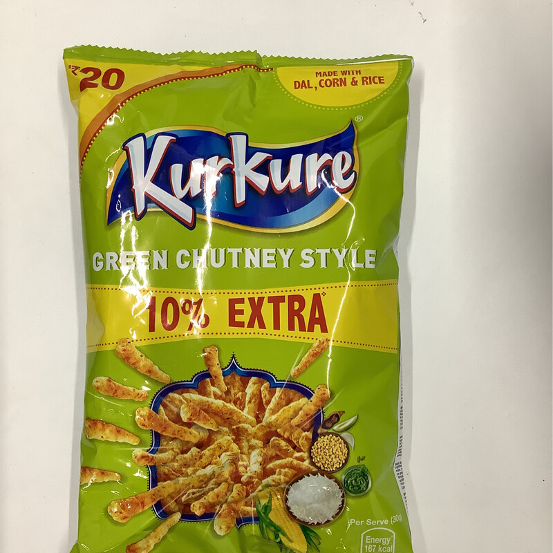 Kurkure Green Chutney Style 30g Kurkure Green Chutney Style 30g