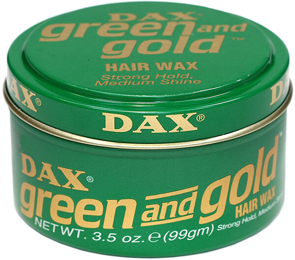 DAX Green and gold Hair Wax 99g