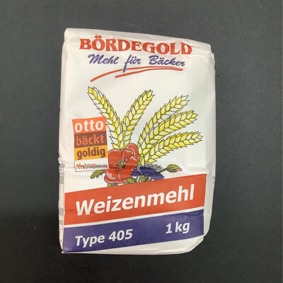 Bordegold Weizenmehl fur Baken Type 405 1kg
