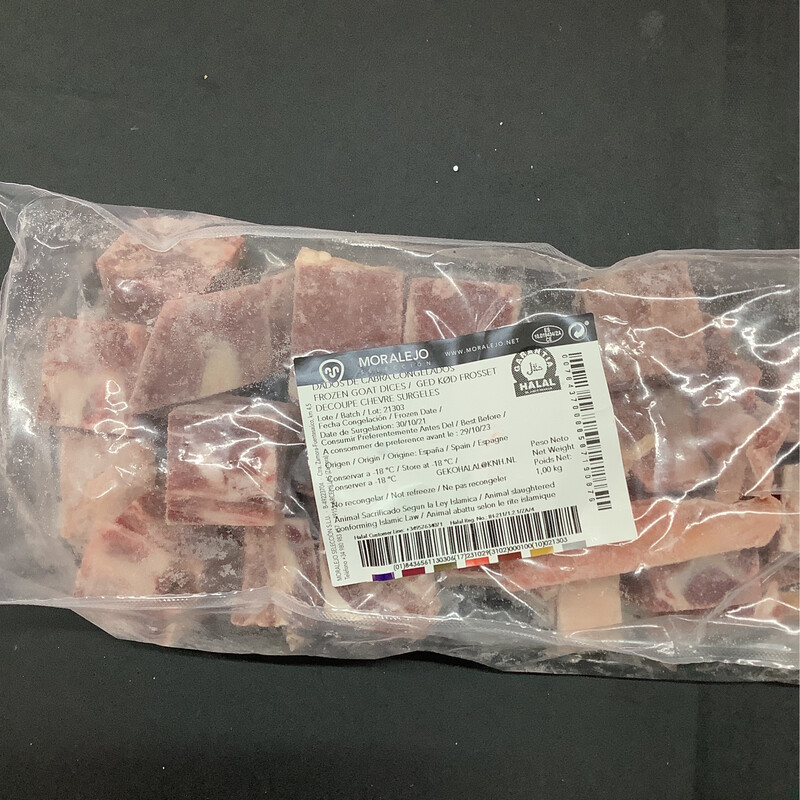 Moralejo Seleccion Frozen Goat Dices 1kg