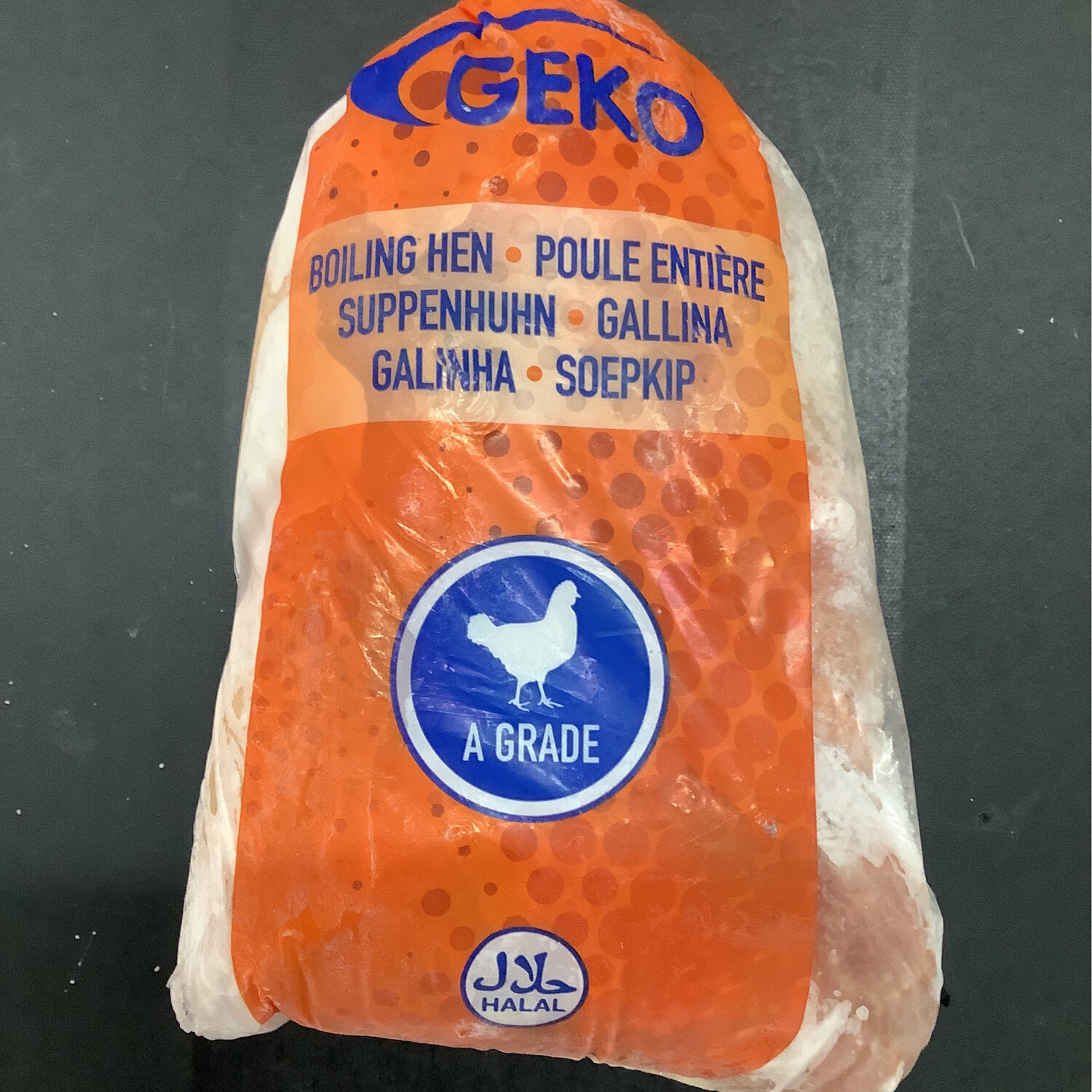 Geko Frozen Whole Hens 1400g (Halal)
