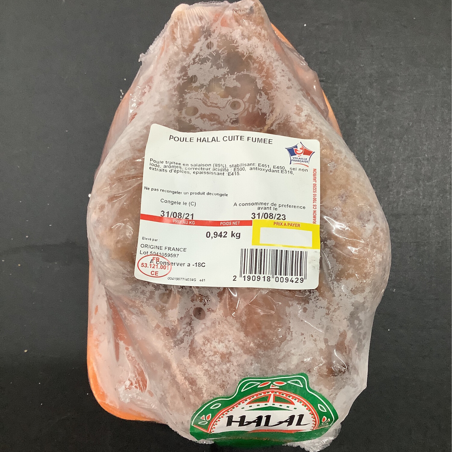 Chicken Smoked and Cleaned 1400g (Halal)
