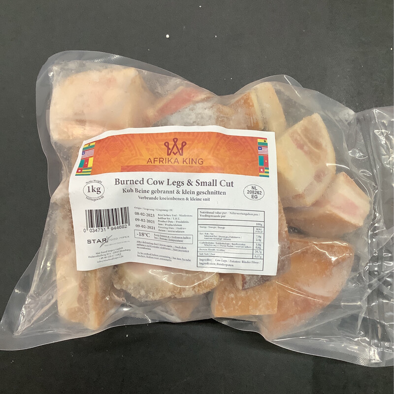 Afrika King Burned Beef Legs and Small Cut 1kg