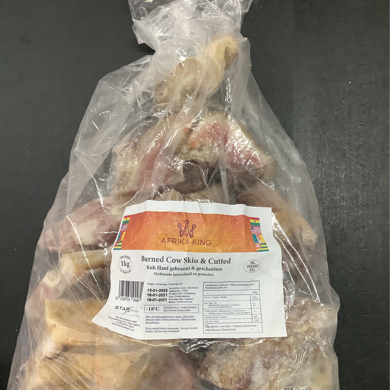 Afrika King Beef Skin and Cutted 1kg