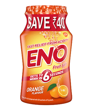 ENO Fruit Salt 100g (Orange Flavour)