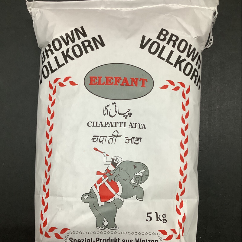 Elefant Brown Vollkorn Atta 5kg