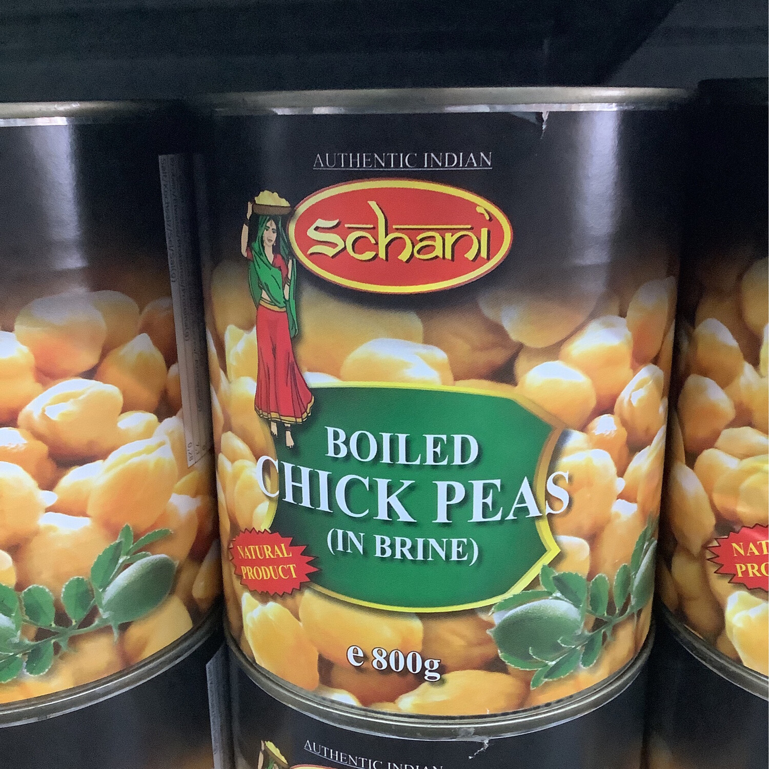 Schani Boiled Chick Peas 800g