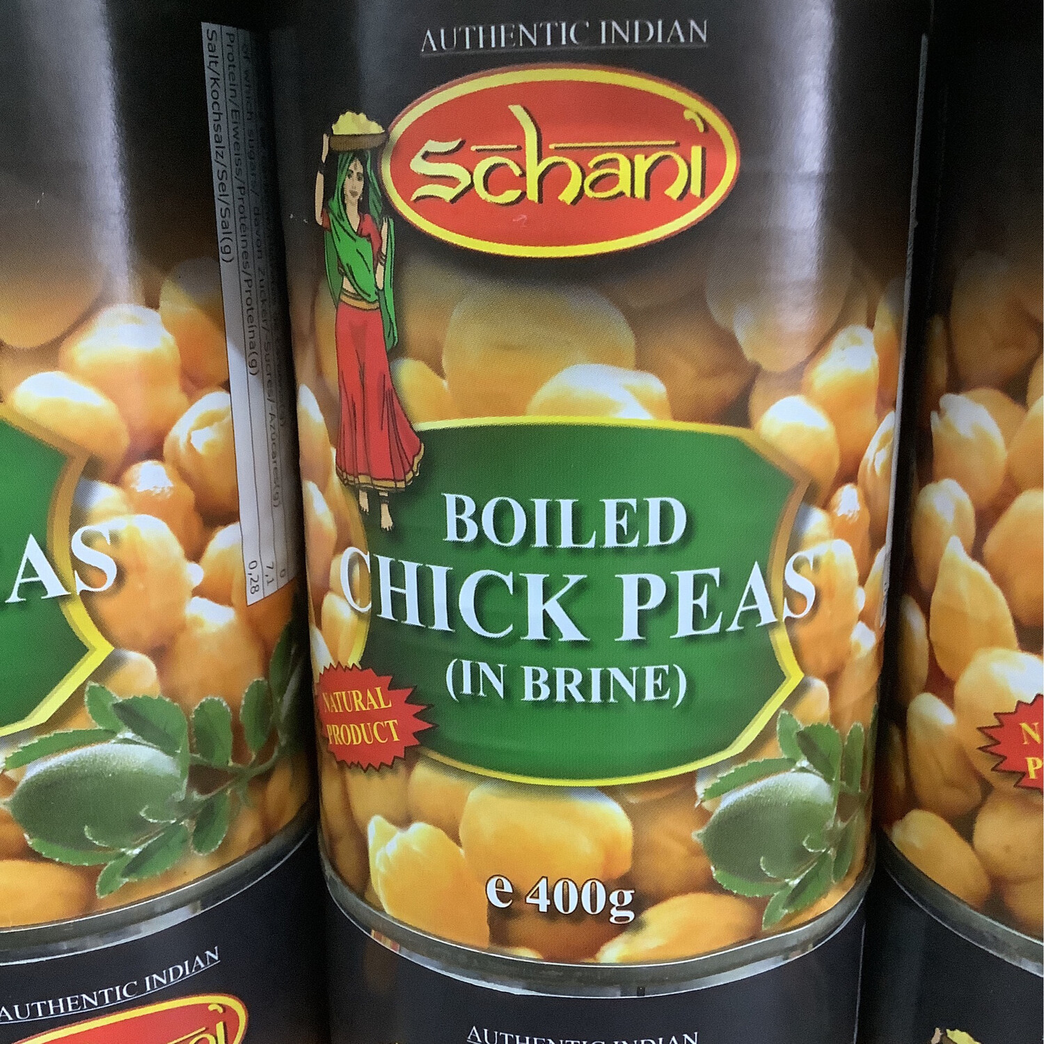 Schani Boiled Chick Peas 400g