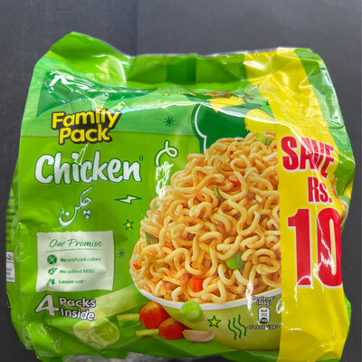 Knorr Noodles Family Pack (Chicken) 4 Packs 264g