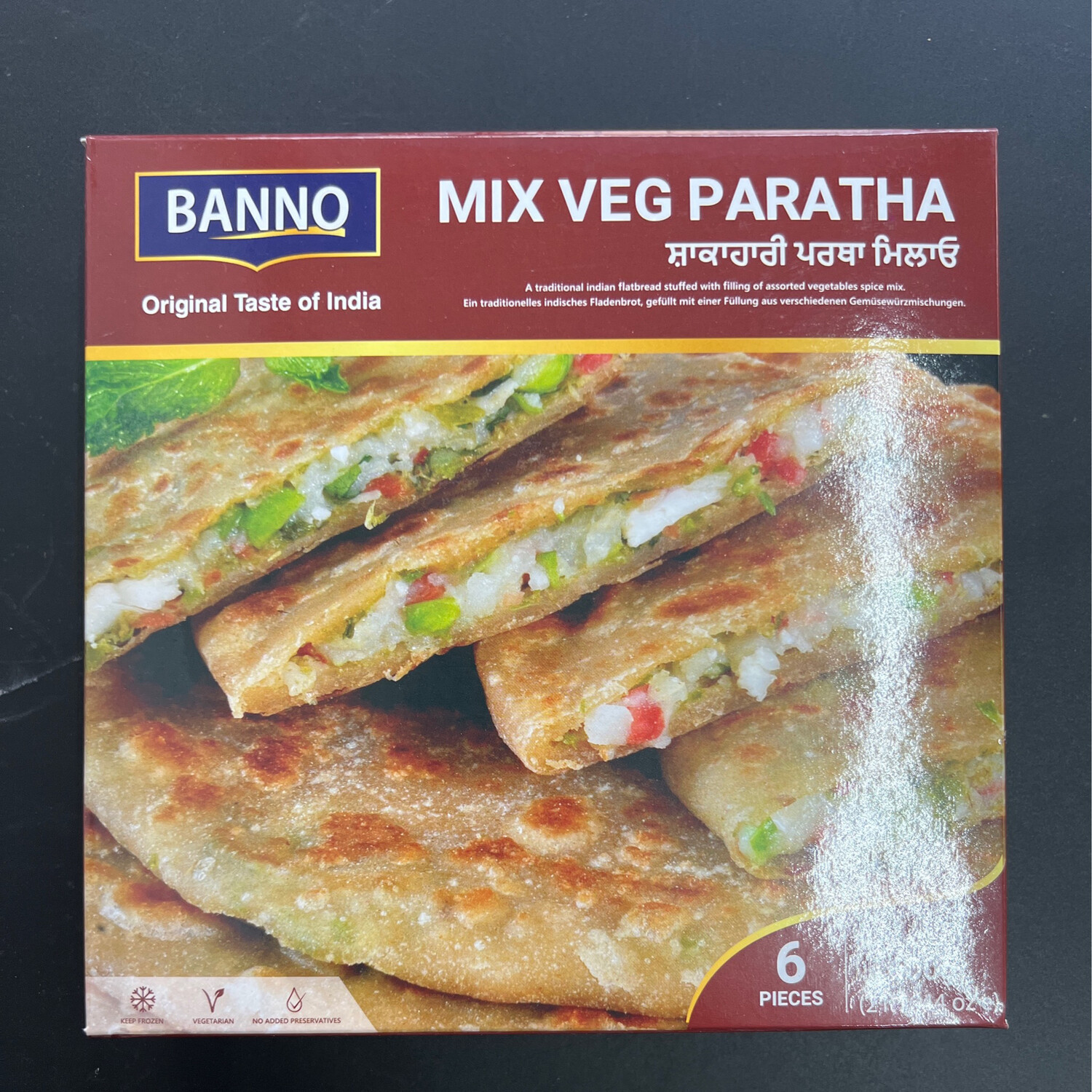 Banno Mix VEG Paratha 6pcs 480g