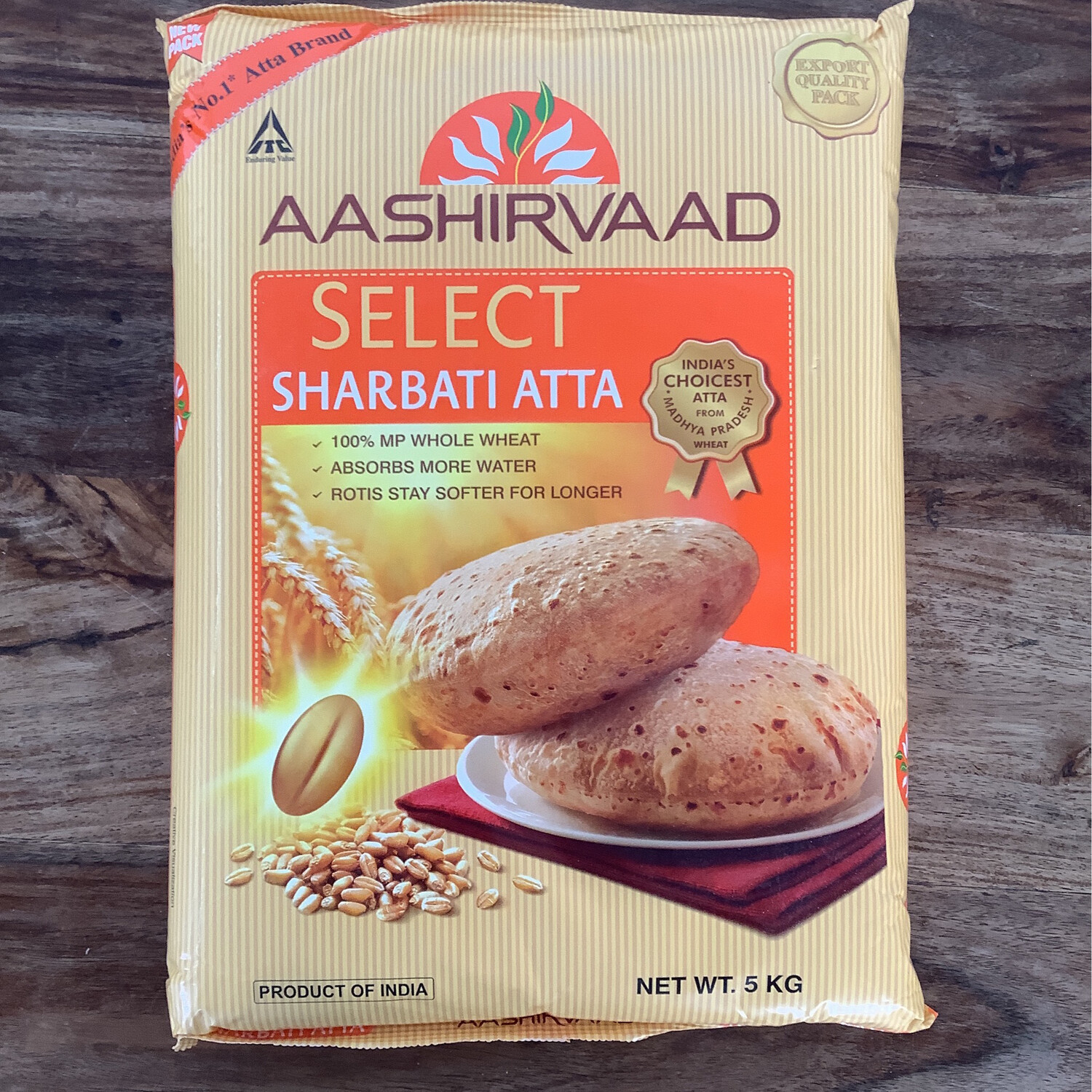 Aashirvaad Select Sharbati Atta 5kg