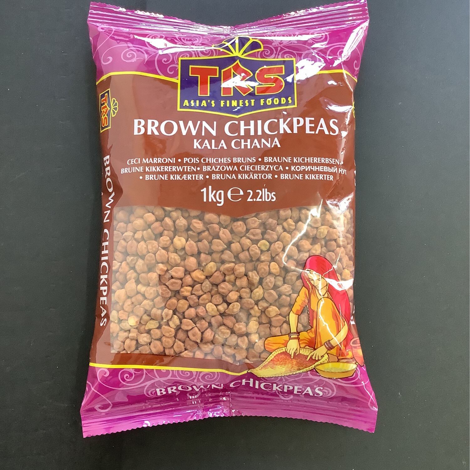 TRS Brown Chickpeas Kala Chana 1kg