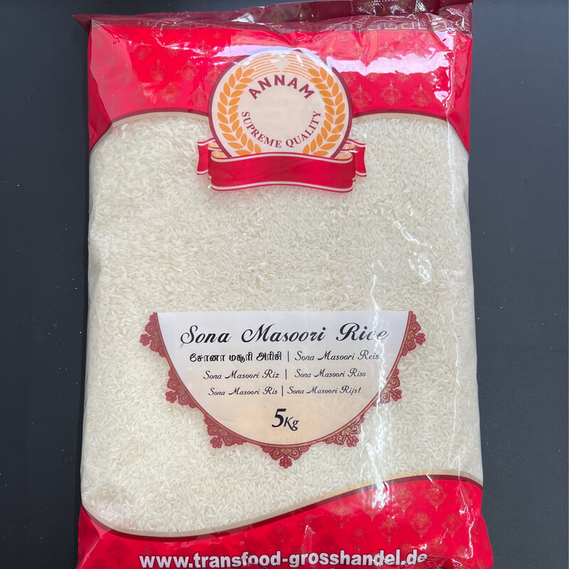 Annam Sona Masoori Rice 5kg