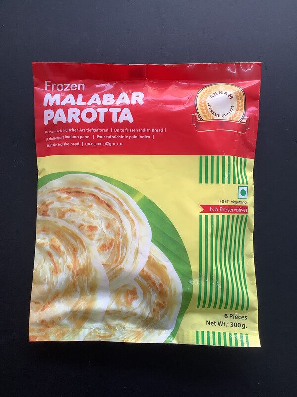 Annam Frozen Malabar Parotta 6 Pieces 300g