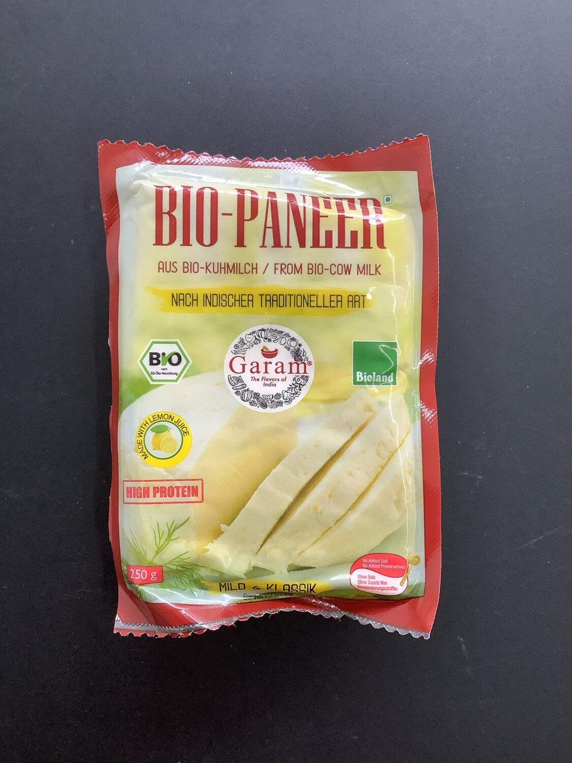 Garam Bio–Paneer 250g