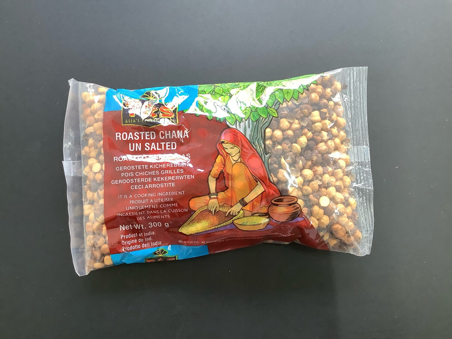 TRS Roasted Chana Unsalted 300g