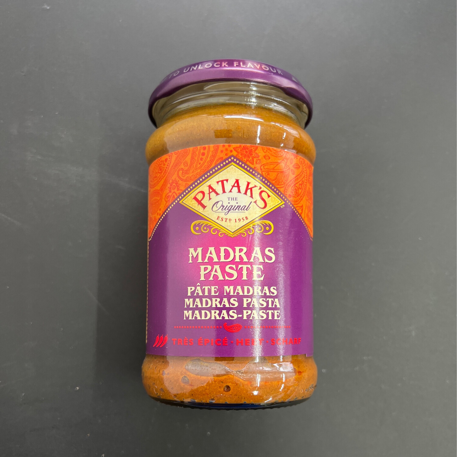 Parka’s Madras Paste (spicy) 300g