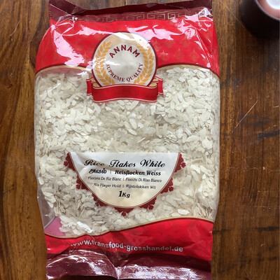 Annam Rice Flakes Medium Pawa Medium Reisflocken Medium 1kg