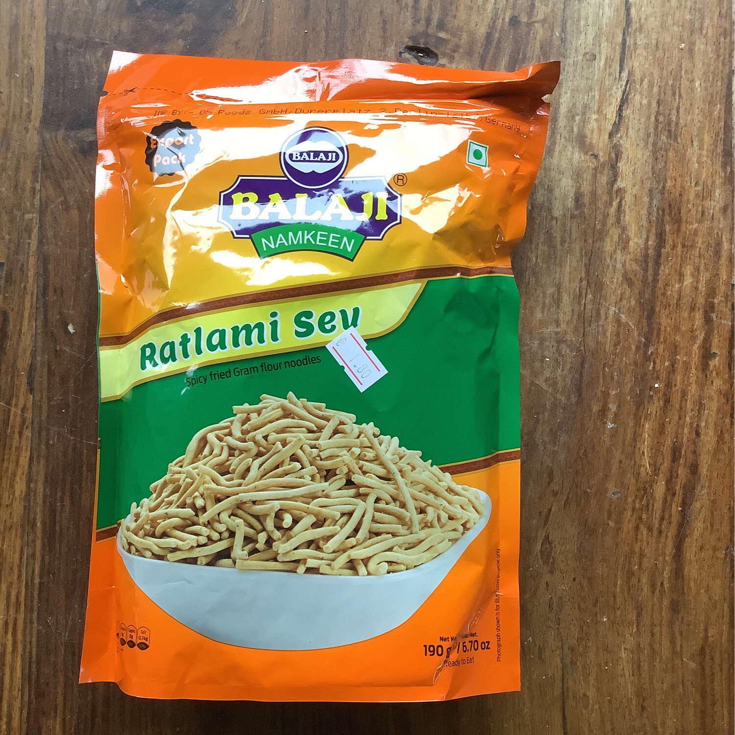 Balaji Ratlami Sev 190g