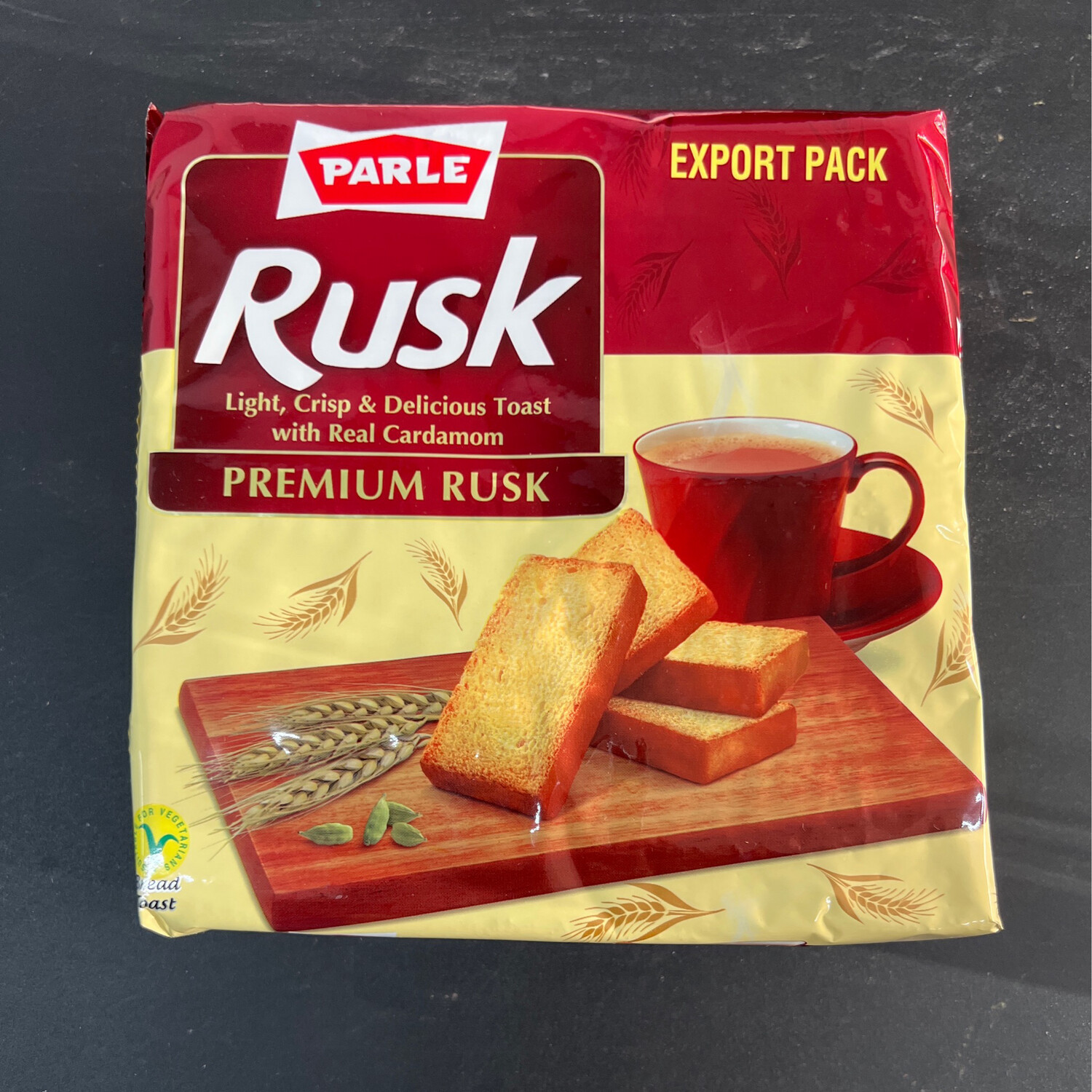 Parle Premium Rusk - Light, Crisp & Delicious Toast with real Cardamom 300g