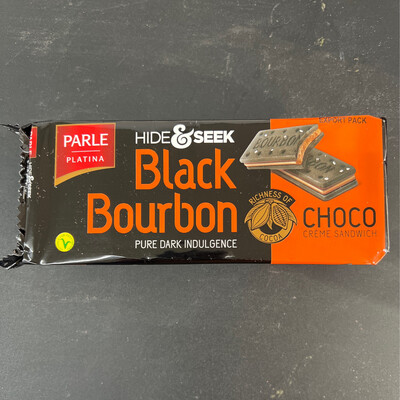 Parle Hide & Seek Black Bourbon Choco Creme Sandwich 100g