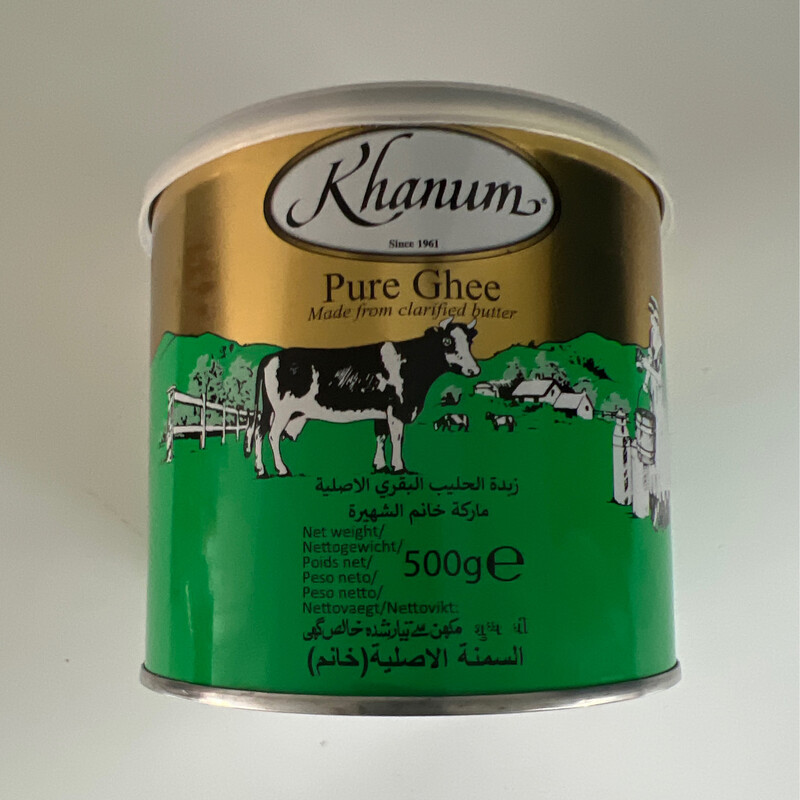 Khanum Butter Ghee (Butterschmalz) 500g Khanum Butter Ghee (Butterschmalz) 500g
