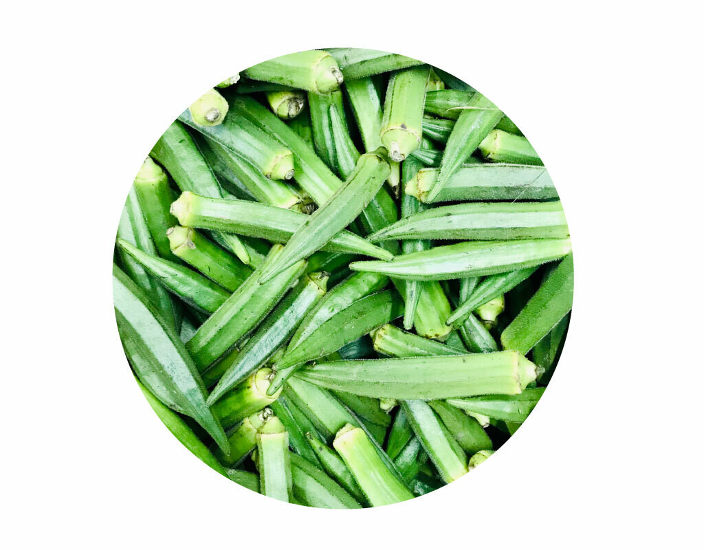 LM Fresh Vegetable Okra / Lady finger / Bhindi 1kg