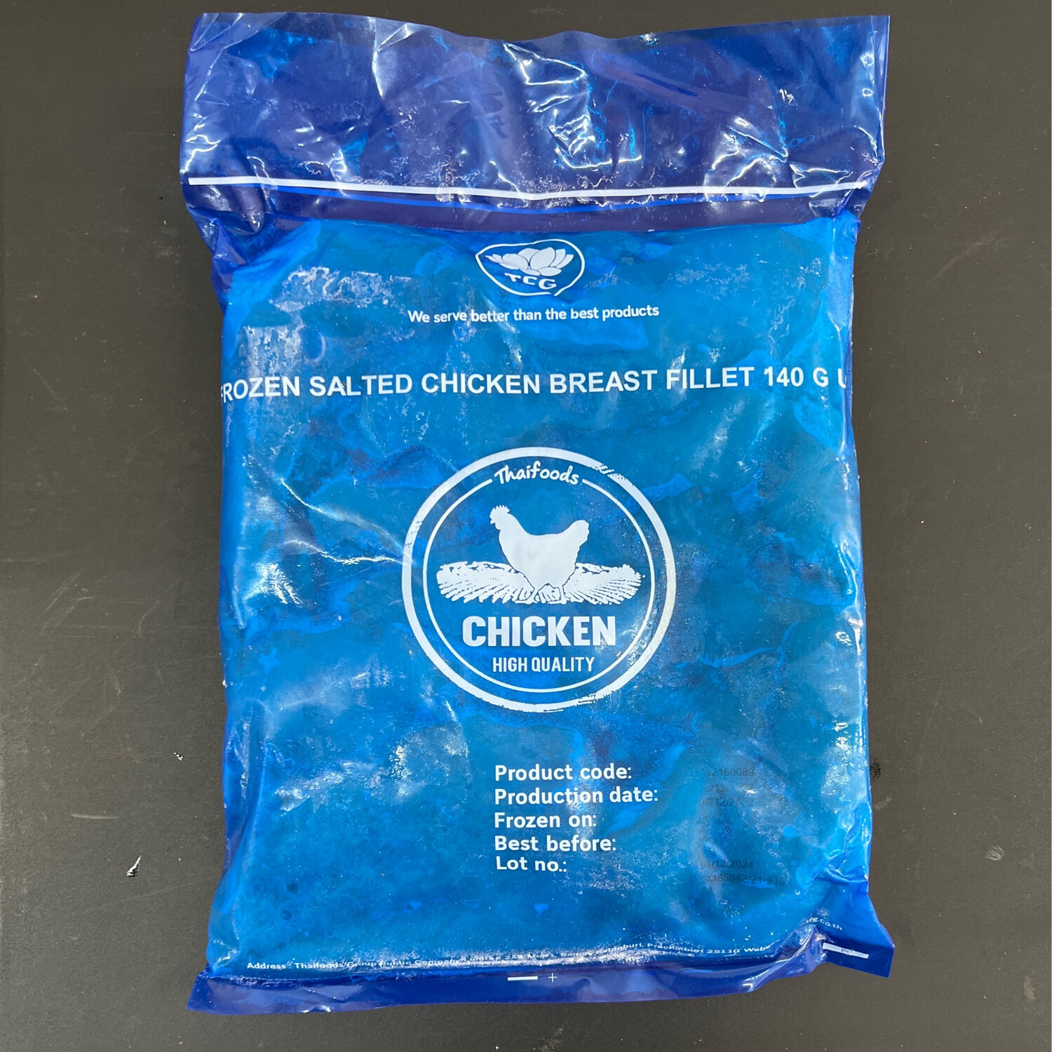 TFG Frozen Salted Chicken Breast Fillet 2kg